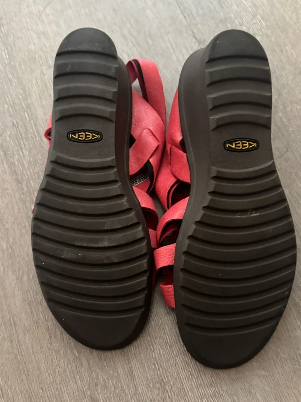 Keen Elizabeth Leather Wedge Sandal